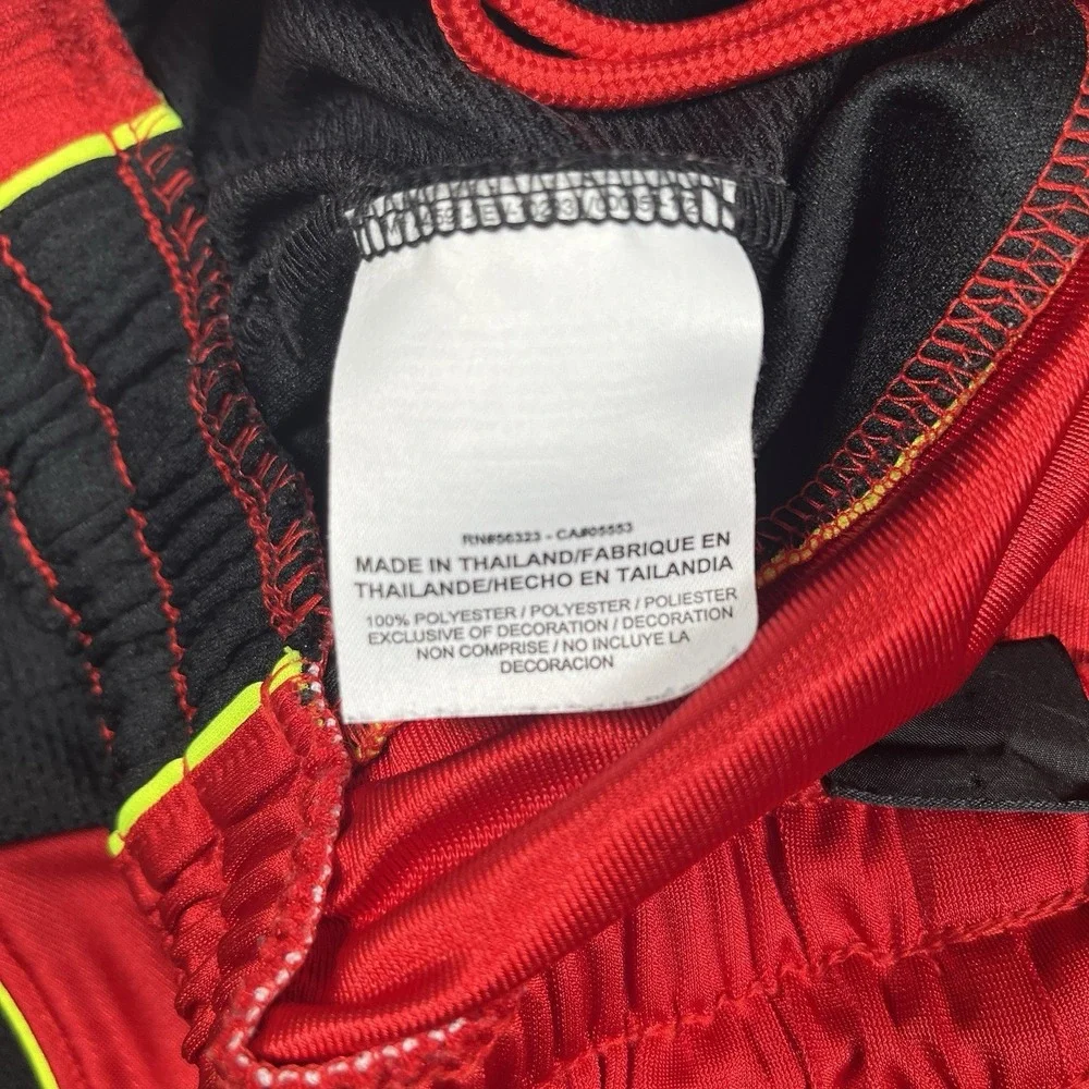 Jordan Black Red‎ Volt 2013 Men's M Dazzle Basksetball Shorts 404355-655